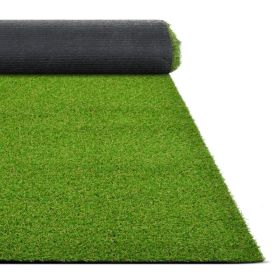 Artificial Turf Grass 6ftx10ft 0.8in,Realistic Fake Grass Rug with Drainage Holes, Indoor Outdoor Lawn Grass Landscape for Backyard Patio