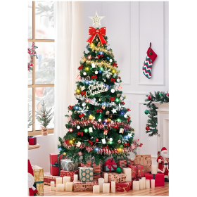 Last One. An 83 - Inch Christmas Tree, With An Accessory Pack Included, At Only Half The Seasonal Price. (Option: 210cm)